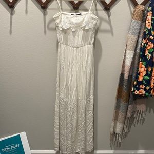 Full Length White Dress